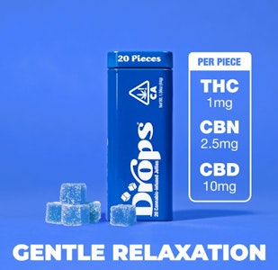 DROPS - Drops Blueberry 10:4:1 20pc Gummies