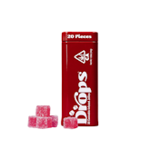 Drops | Focused Energy | Cranberry 1:1:1 | Live Rosin | Jellies | 20pk