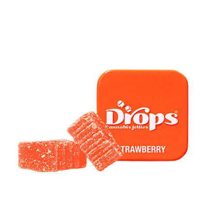 Drops - Drops – Strawberry 2-Piece (1:4 CBD:THC) Main Image