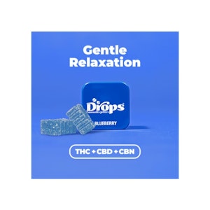 DROPS - 2-PIECE - 4:1 CBD:THC BLUEBERRY 100MG - DROPS