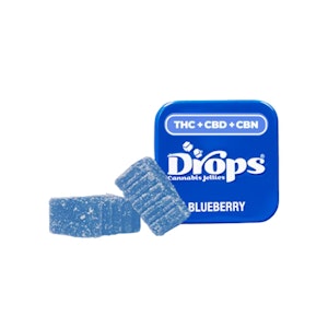 DROPS - BLUEBERRY DROPS - GENTLE RELAXATION 100MG (2PC) - DROPS