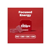 2-PIECE - 1:1 CBD:THC CRANBERRY 100MG - DROPS