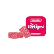 RASPBERRY DROPS - CALM ENERGY 100MG (2PC) - DROPS