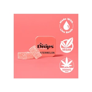 DROPS - 2-PIECE - WATERMELON 100MG - DROPS