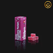 Drops | Raspberry THC+CBD Gummies | 20pcs