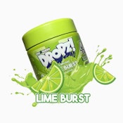 Dropz : Lime Burst Live Resin Gummies 100mg