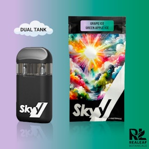 Skyy - Skyy | 2g Disposable - DUAL Tank | Grape Ice (1g) & Green Apple Ice (1g) | 2g
