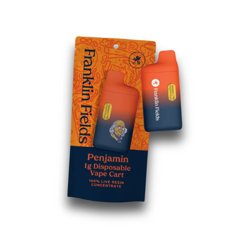 Franklin Fields - Gas Breath 1g Live Resin Disposable Penjamin - FRANKLIN FIELDS Main Image