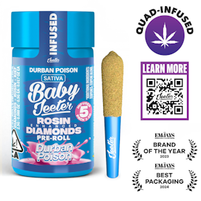 Next Day - Durban Poison - Infused Preroll 5pk (2.5g)
