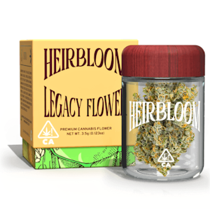 Heirbloom Legacy Flower - Durban Poison - Jarred (Eighth)