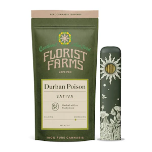 FLORIST FARMS - Durban Poison | AIO | 1g | Florist Farms