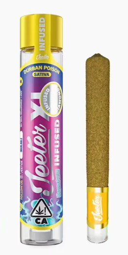 Jeeter - Jeeter XL 2g Durban Poison Infused Preroll  Main Image