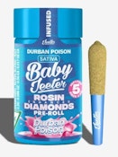 Jeeter Baby .5g Durban Poison Infused Preroll 5pk