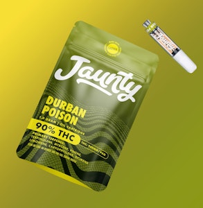 JAUNTY - Durban Poison | 1g Cartridge