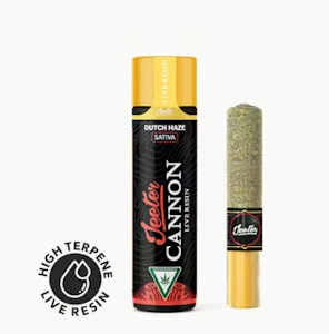 Jeeter - Jeeter Cannon 1.3g Dutch Haze Infused Preroll