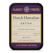 Dutch Hawaiian | Infused Live Resin | 5pk