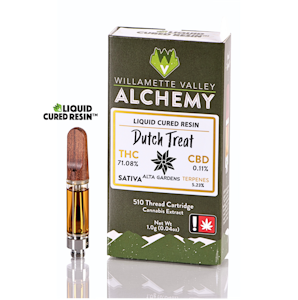 WILLAMETTE VALLEY ALCHEMY - Dutch Treat, Liquid Cured Resin, 1g
