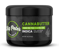 BIG PETE'S: Indica Cannabutter 1000mg (I)