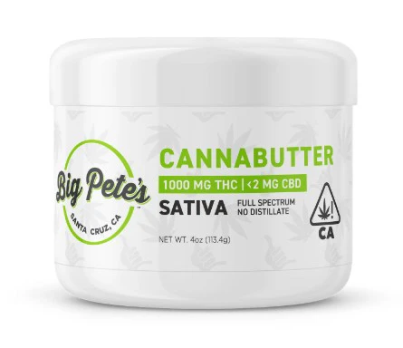 Big Pete's Treats - BIG PETE'S: Sativa Cannabutter 1000mg (S) Main Image