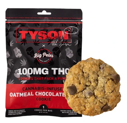 Big Pete's Treats - BIG PETE'S: Oatmeal Chocolate Chip Extra 100mg Cookie (I) Main Image