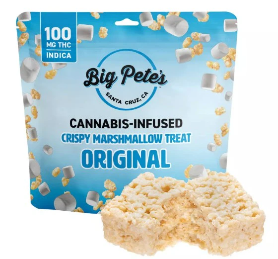 Big Pete's Treats - BIG PETE'S: Original 100mg Crispy Marshmallow Treat (I) Main Image