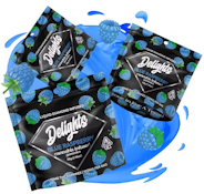 DELIGHTS GUMMIES: Blue Raspberry Liquid Diamond Infused Gummies (H)