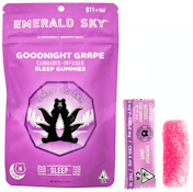 EMERALD SKY: Goodnight Grape Sleep Gummies 10-Piece/100mg (I)