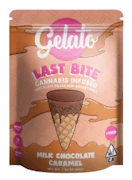 GELATO: Last Bite Milk Chocolate Caramel Mini Sugar Cone 10 pieces/100mg (H)