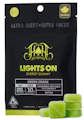 HEAVY HITTERS: Lights On THCV Energy gummies (Green Crack) 20mg THC: 10mg THCv