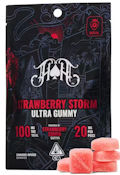 HEAVY HITTERS: Strawberry Storm Ultra Potent Gummies 100mg (S)