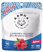 KANHA: Blue Raspberry Gummies 100mg/10-Piece (H)