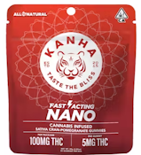 KANHA: NANO Cran-Pomegranate Punch Gummies 100mg/10-Piece (S)