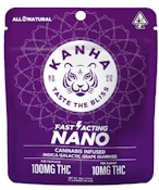 KANHA: NANO Galactic Grape Gummies 100mg/10-Piece (I)