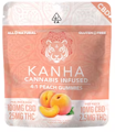KANHA: Peach 4:1 (CBD/THC) Gummies 125mg/10-Piece (H)