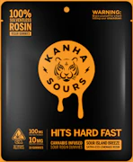 KANHA: Sour Island Breeze Solventless Rosin Gummies 100mg/10-Piece (S)