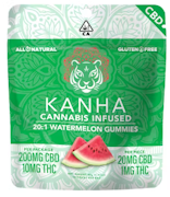 KANHA: Watermelon 20:1 (CBD/THC) Gummies 105mg/10-Piece