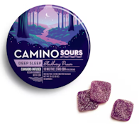 KIVA: Camino Sours Blackberry Dream "Deep Sleep" CBN Gummies 10-Piece/100mg (I)