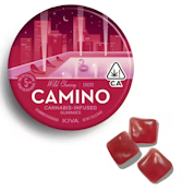 KIVA: Camino Wild Cherry "Exhilarate" 5:5:5 (THC/CBC/CBG) Gummies 20-Piece/100mg (S)