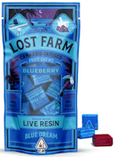 KIVA: Lost Farm Chews Blueberry "Blue Dream" 100mg (H)