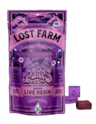 KIVA: Lost Farm Chews Purple Passionfruit 100mg (I)