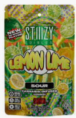 STIIIZY - STIIIZY: Lemon Lime Nano Enhanced Gummies 10-Piece/100mg (S) Main Image