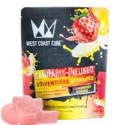 WEST COAST CURE: Strawberry Banana Solventless Gummies 10 pieces/100mg (H)