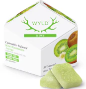 WYLD: Kiwi 1:1 (THCv:THC) Enhanced Gummies 10-piece/100mg (S)