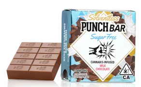 PUNCH: Sugar Free Milk Chocolate 100mg PunchBar (H)