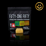 Fifty-One Fifty | THC+CBD+CBG+CBC Gummy | 100mg