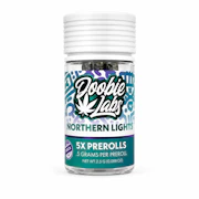 Doobie Labs | Northern Lights | 2.5G 5pk Preroll