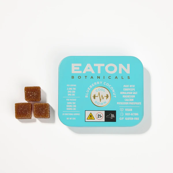 Eaton Botanicals - Eaton Botanicals | Cool Down | Blueberry Coconut | Edibles | 2.5mg Main Image