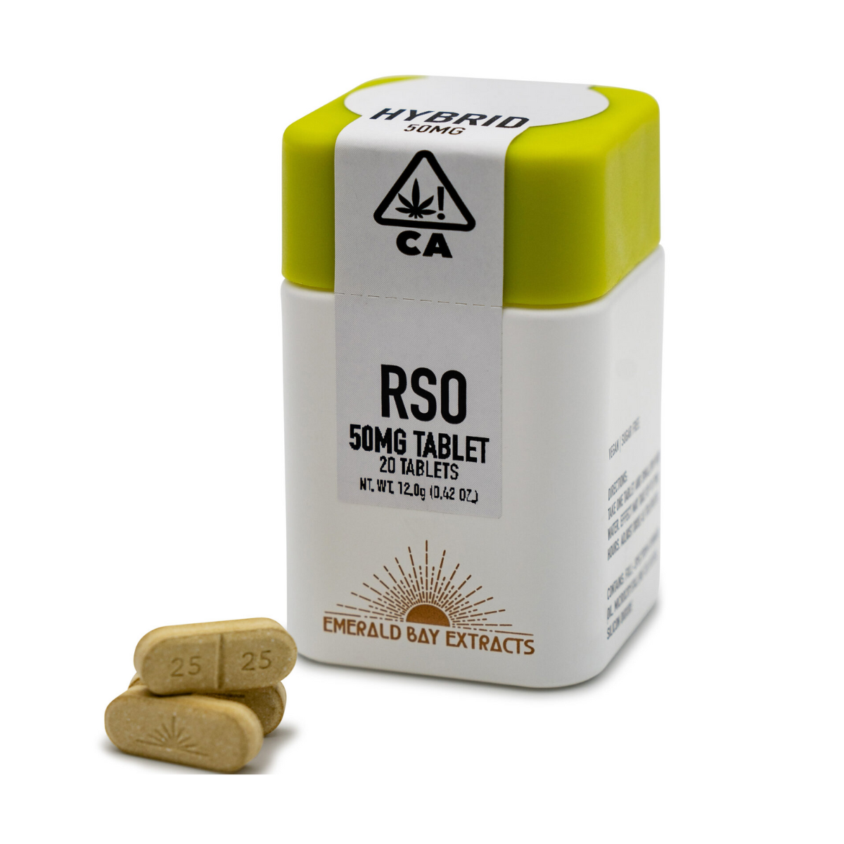 Cereal Milk (H) | 50mg 20pk RSO Tablets | Emerald Bay Extracts