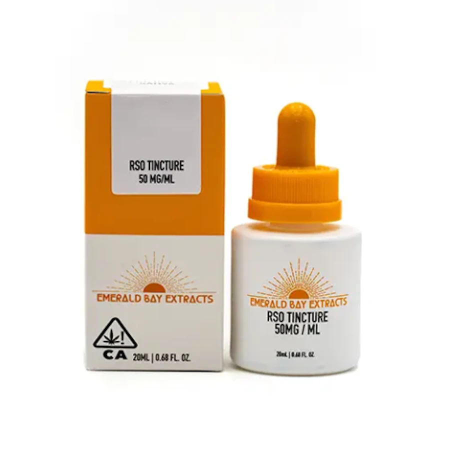 Emerald Bay Extracts | 20mL Tincture - Sativa - Super Lemon Haze - 1000mg Package (50mg/mL)
