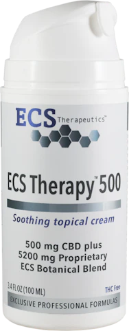 ECS THERAPEUTICS - -ECS Therapy 500- 500mg CBD | 100ml (Topical) | ECS Therapeutics